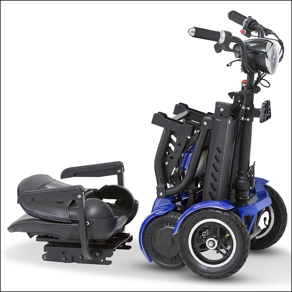 4-Rad E-Mobil Assisi 2.0 6 km/h Basic: 36V/10Ah Li-Ionen, faltbar, blau - 12