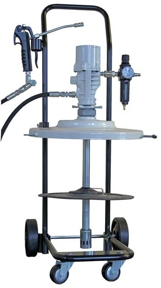 Abschmiergerät PM 50 mobil, 50 kg Gebinde, ø 330 - 370 mm - 2