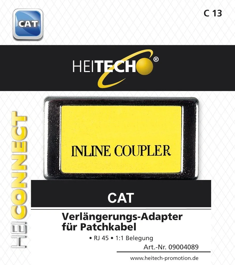 C13 LAN-Kabel-Verbinder CAT 5e - 2