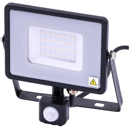 VT-30-S-Z LED-Scheinwerfer mit Sensor - 30 W - 2400 Lm - 4000K - schwarz - 3