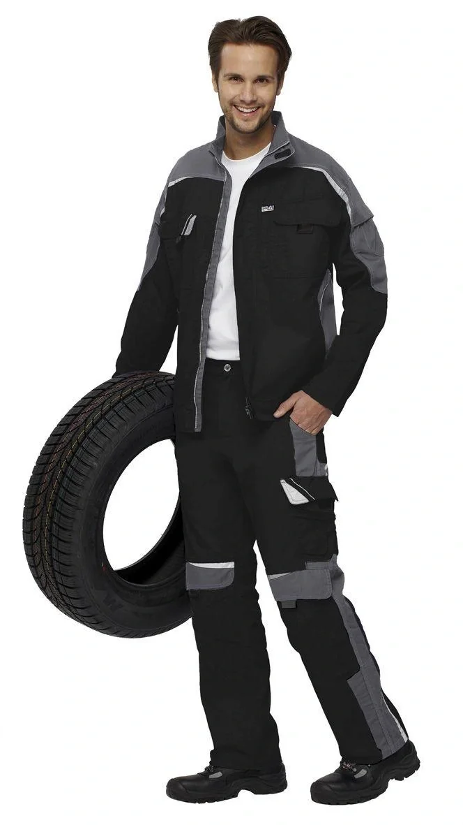 Arbeits Bundhose, Farbe schwarz/grau, Gr.60 - 3