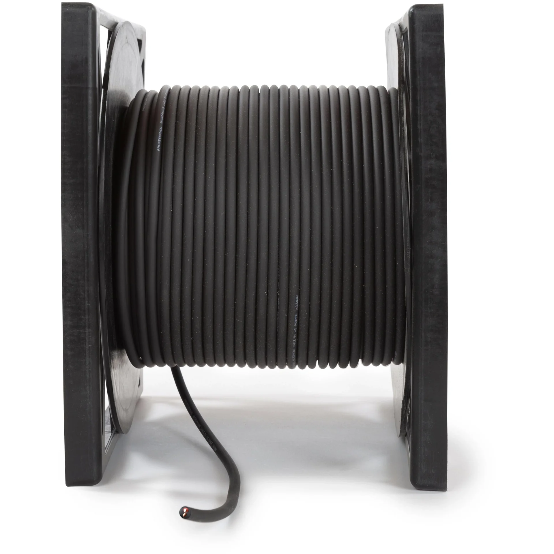 hochwertiges lautsprecherkabel - schwarz - 2 x 2.50 mm² - 100 m - 5