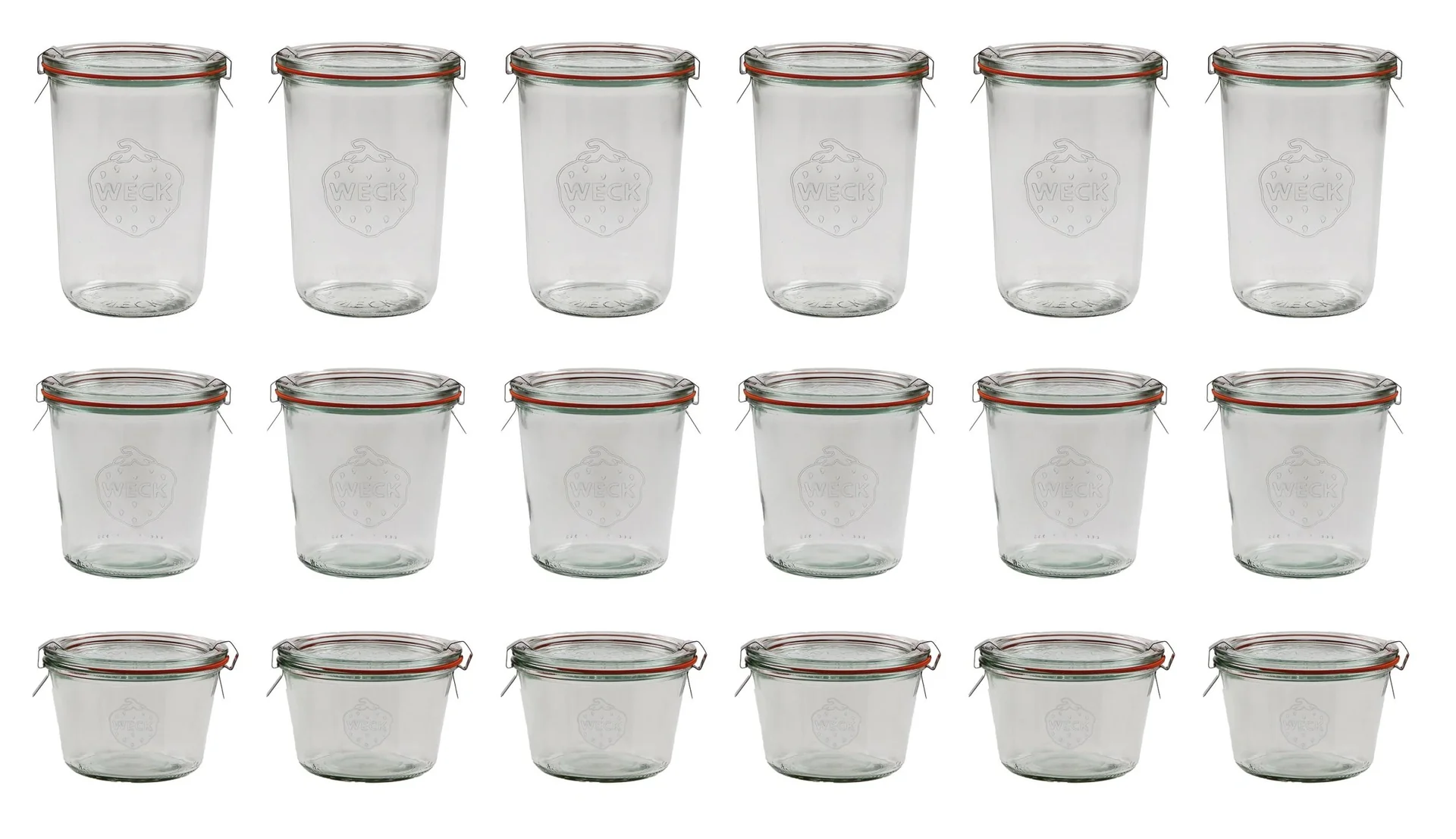 Einkochglas 100 STURZ 1/2 L, 6er Pack, 580 ml Volumen - 2