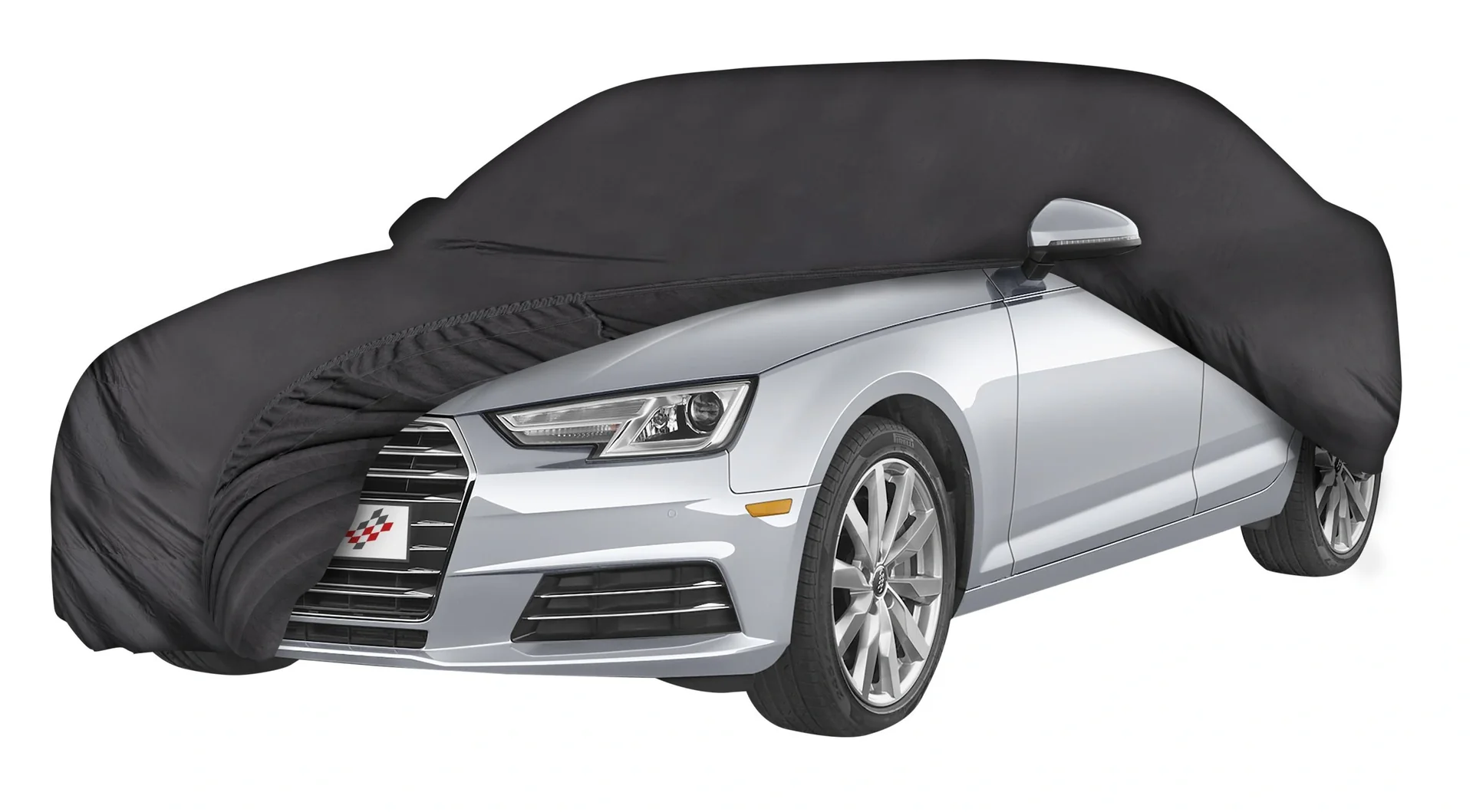 Autoplane Indoor Soft, PKW-Abdeckplane Kombi Größe XL schwarz - 2