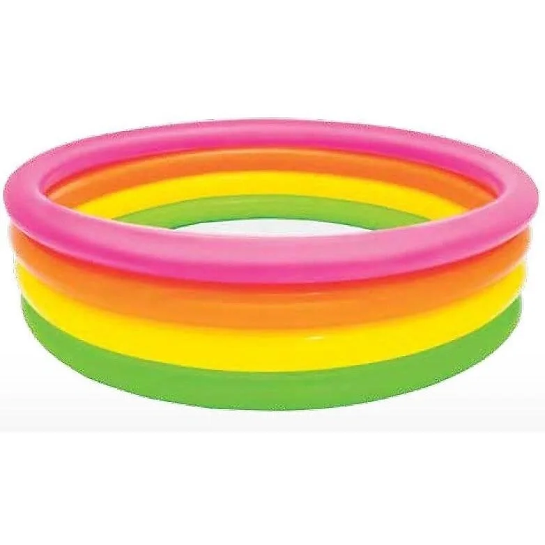 4-Farb-aufblasbares Planschbecken - 1