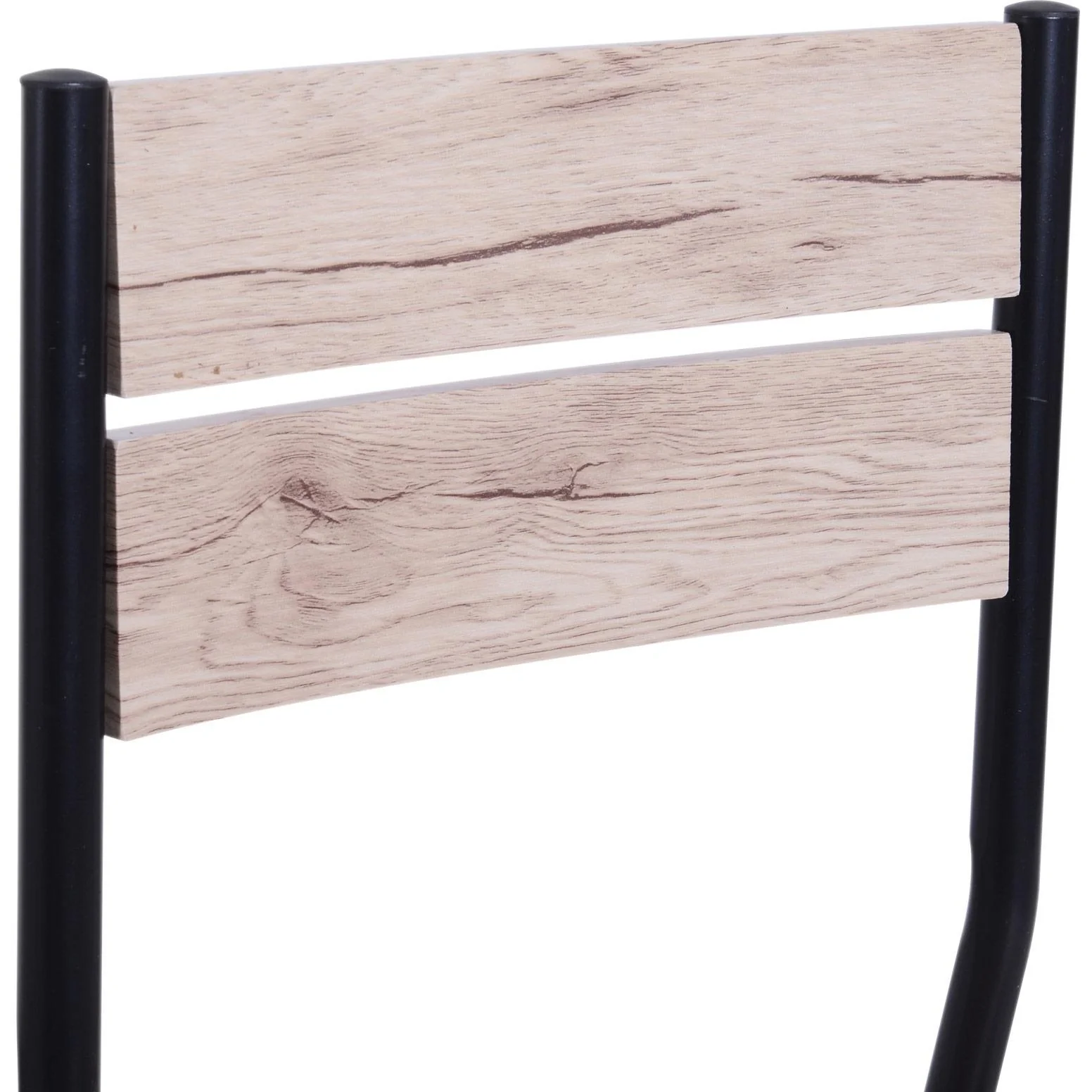 3-teilige Essgruppe Sitzgruppe Esstisch Set Holztisch mit 1 Tisch + 2 Stühlen - 10