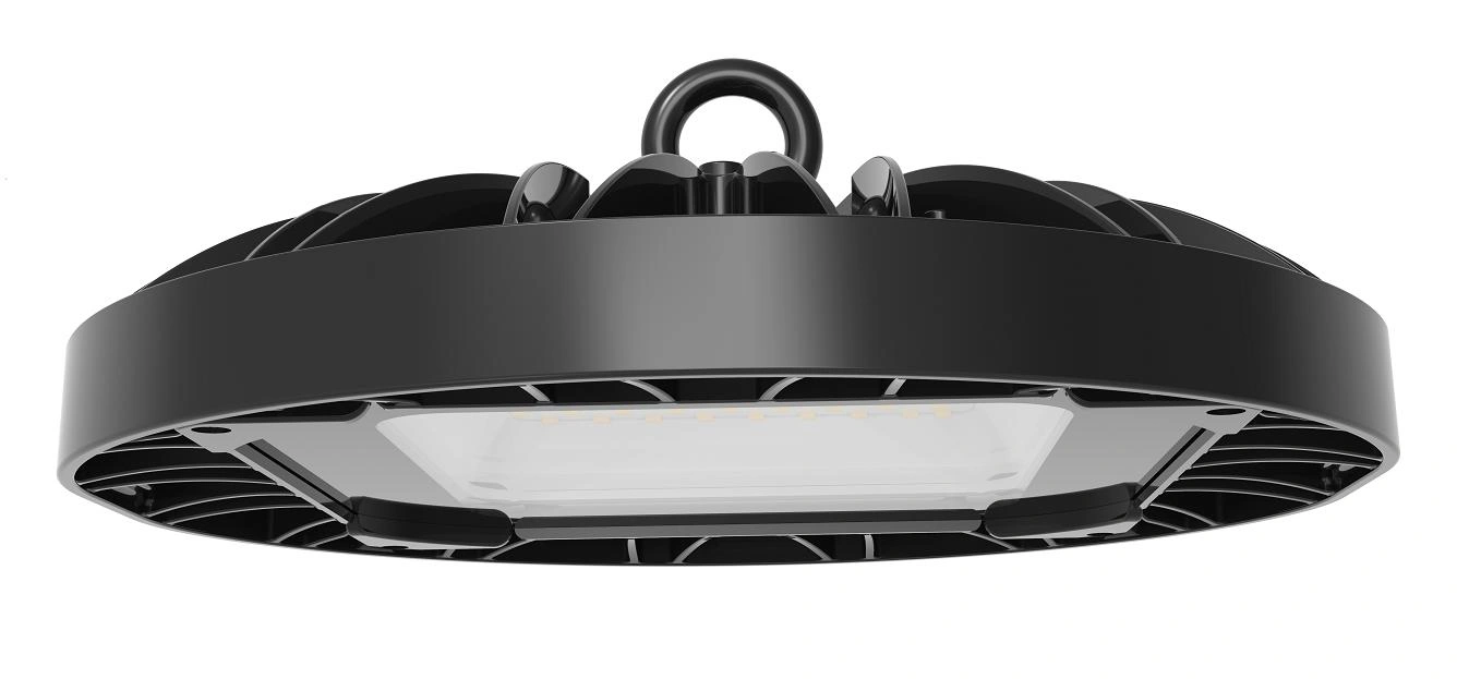 LED-HighBay in UFO-Form bietet 150 W, 14400 lm, 5000 K (neutralweiß) und IP65 Schutz. - 10