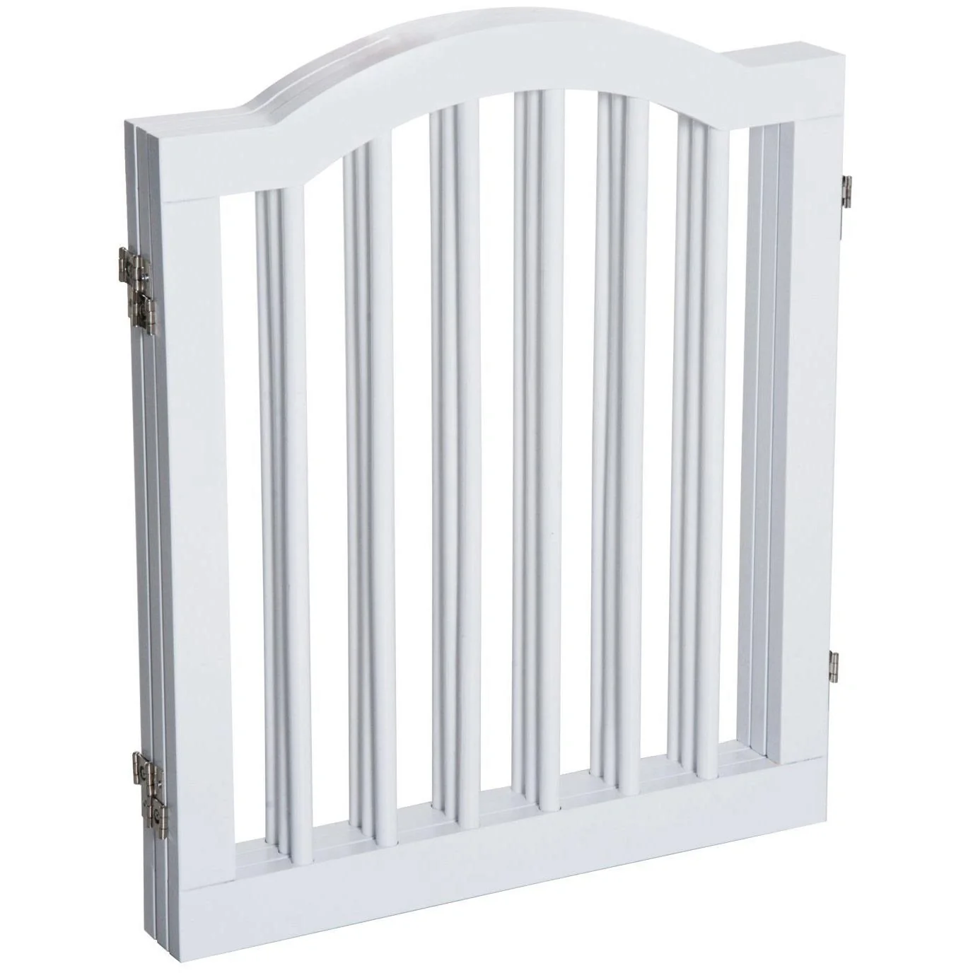 Absperrgitter Hundegitter 154,5cm faltbar Weiß - 7