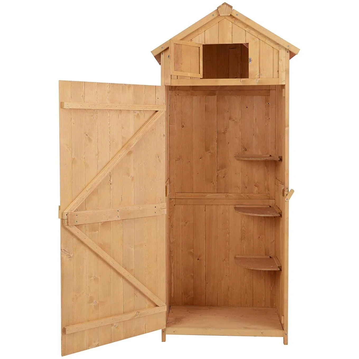 Gerätehaus mit Regalböden - 1