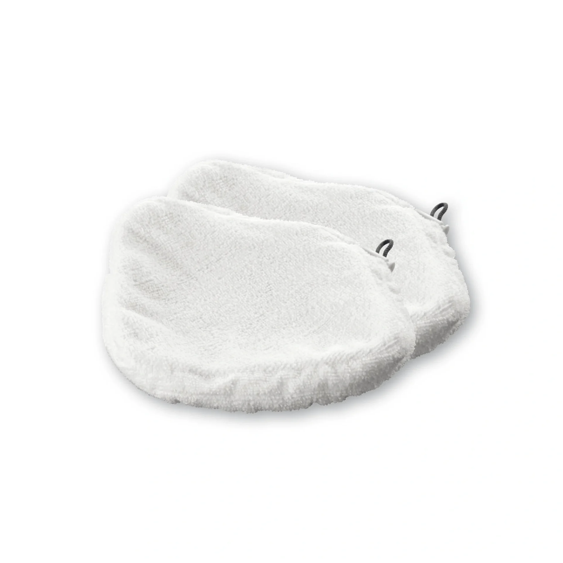 Bodentuch, 2er-Set, weiß für Clean Maxx Dampfbesen, 1000 W - 1