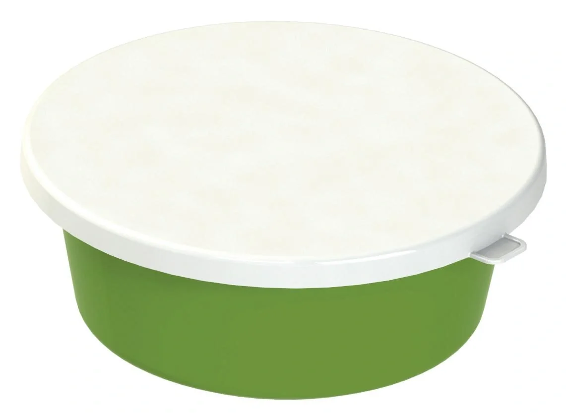 Deckel für Futterschale 6 l, weiß - 1