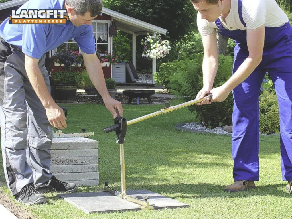 Plattenheber-Tragearm für 2 Personen - 6