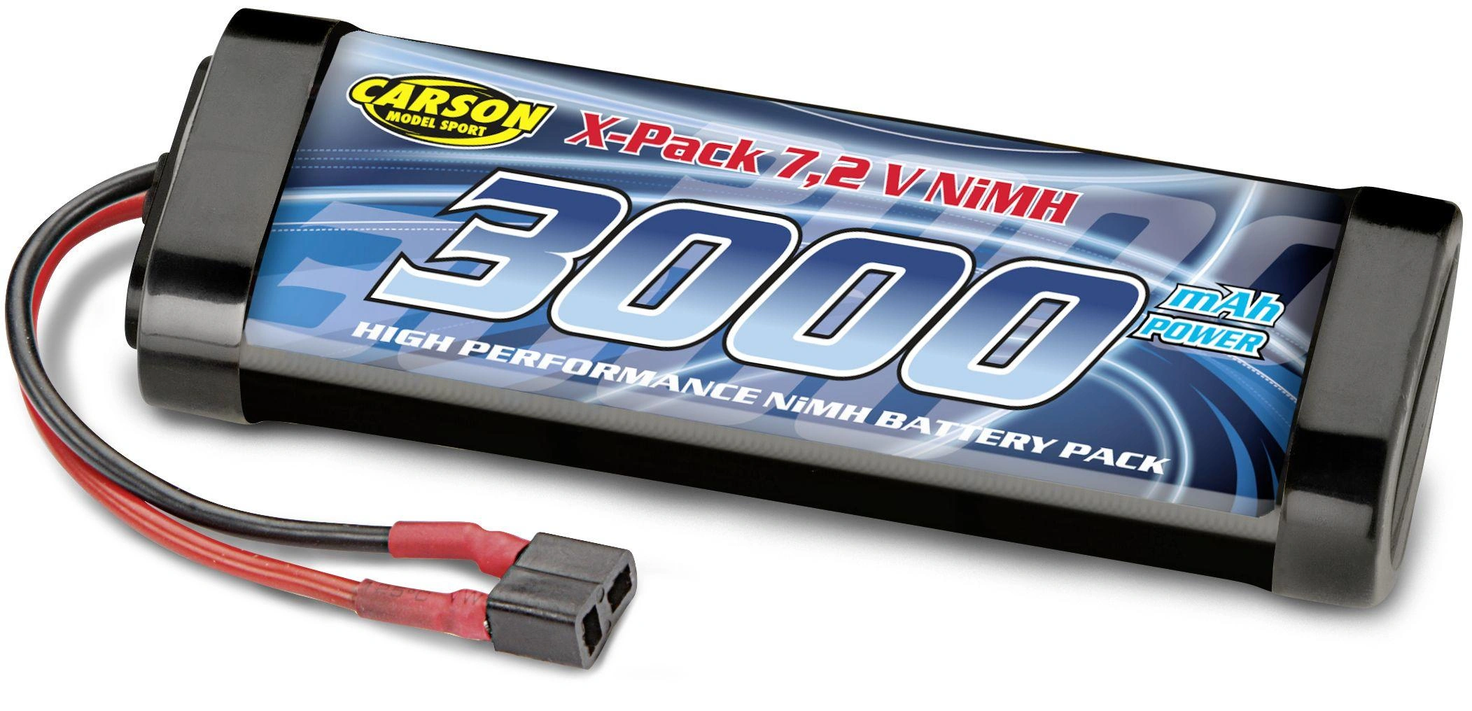 7,2V/3000mAh NiMH Race Akku T-Plug - 1