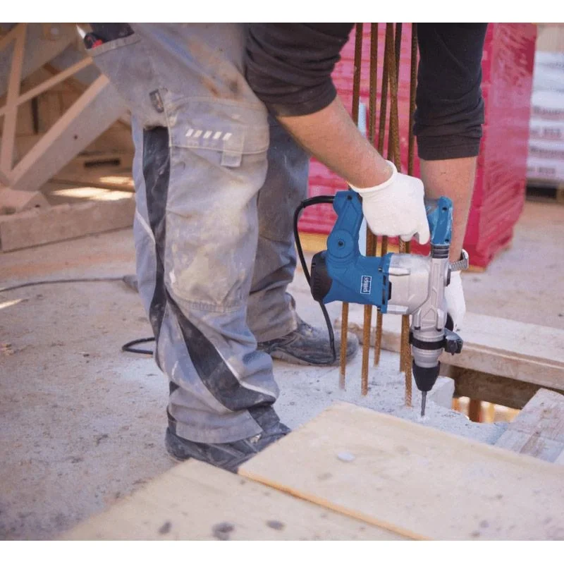 Bohrhammer DH1300PLUS - 1250 W | 5J | Inkl. Koffer, Meißel und Bohrer - 6