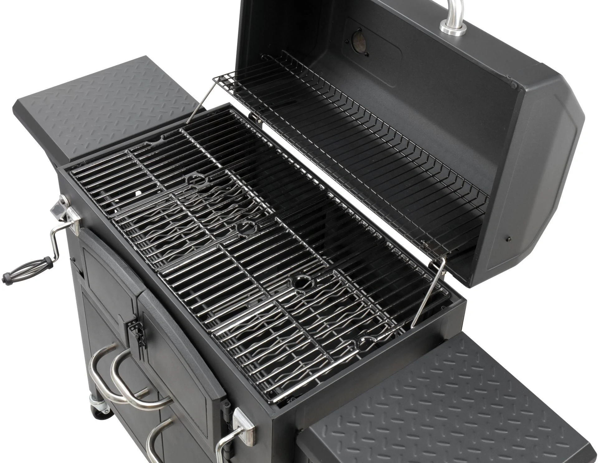 Holzkohlegrill-Smoker "Grand Ontario" - 12