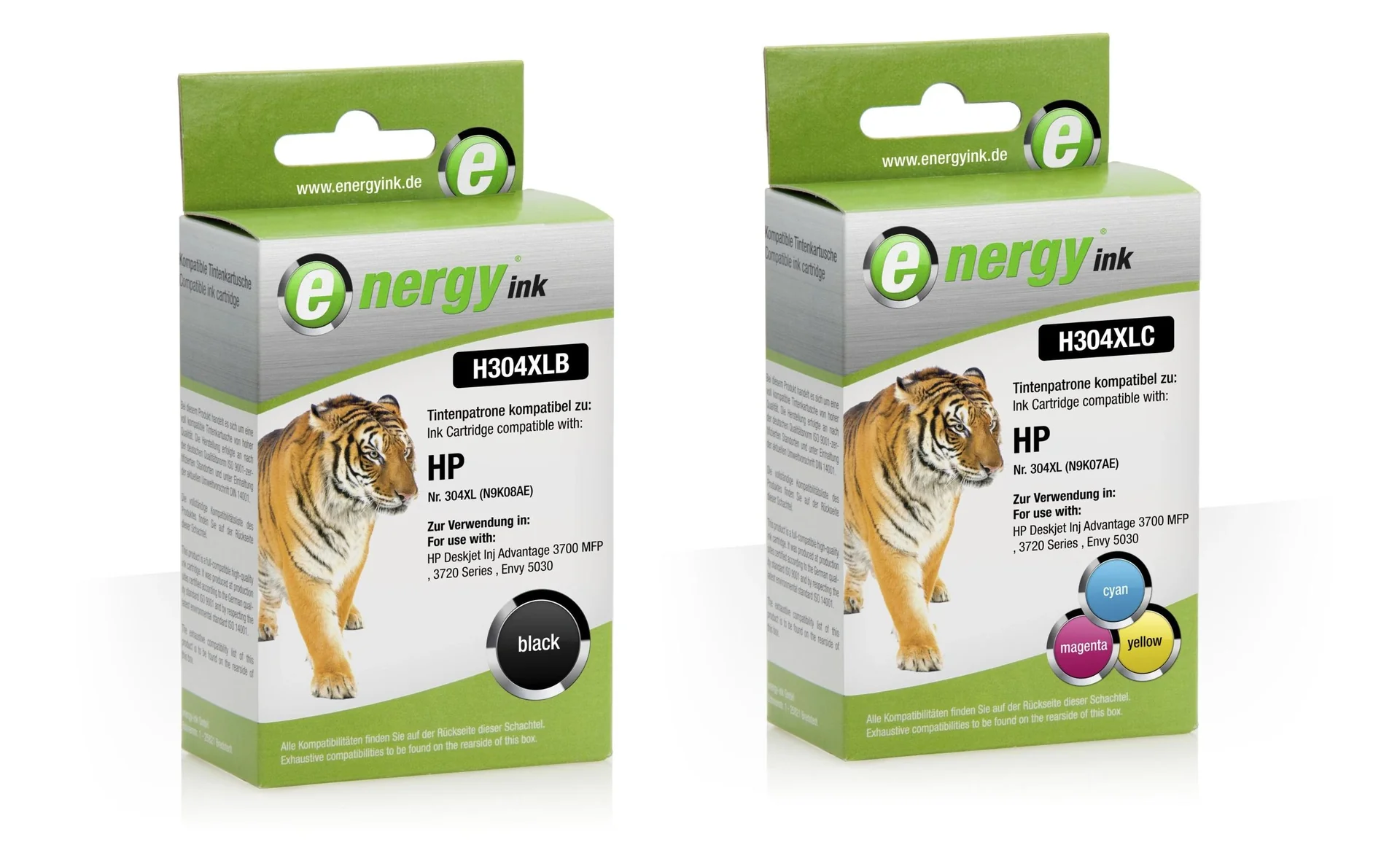 Tintenpatrone ENH-304XLBK ersetzt HP Nr. 304 XL black - 2