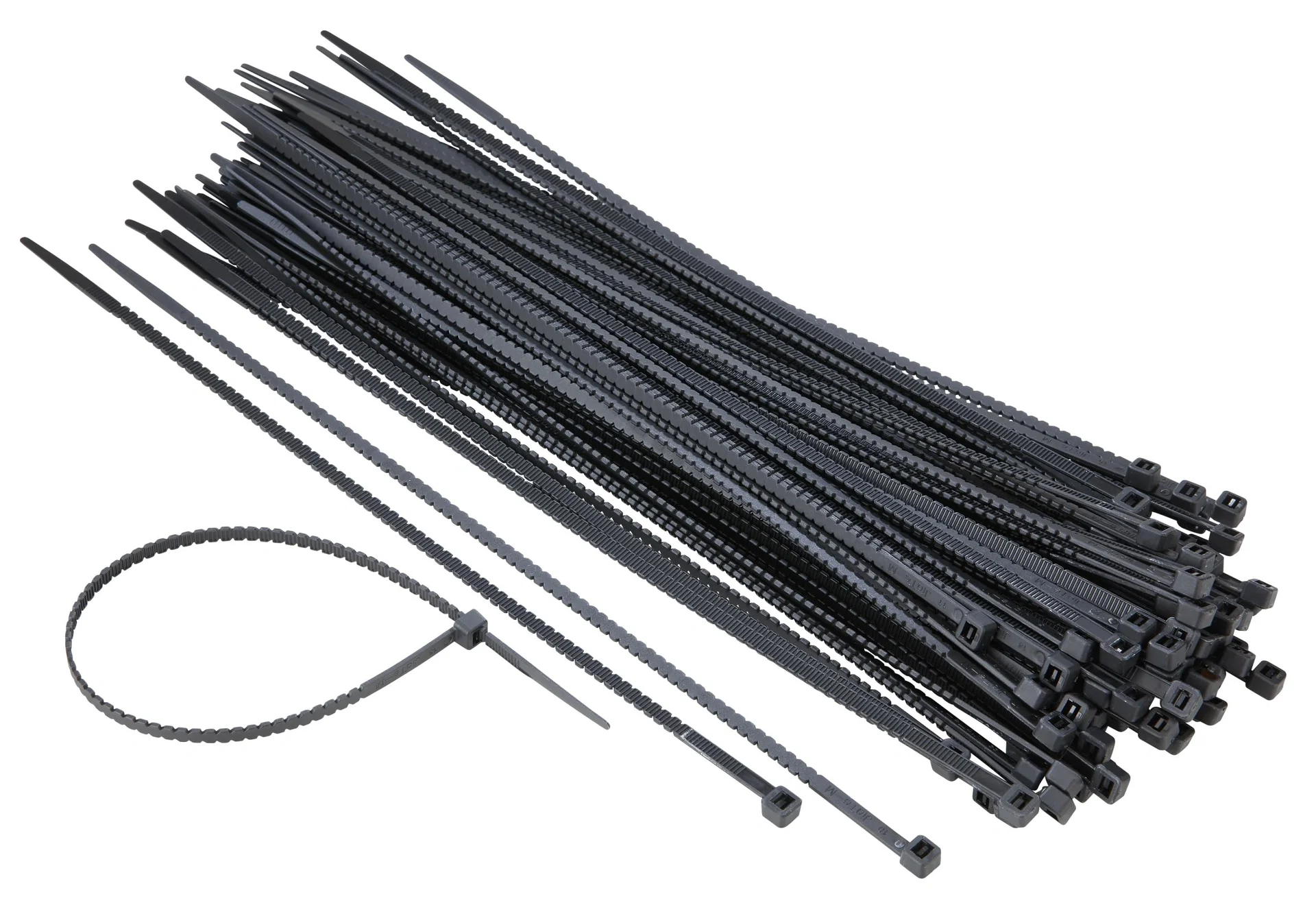 Kabelbinder zum Abdrehen "Twist Cable Ties", Schwarz UV 504 x 8,0 mm - 6