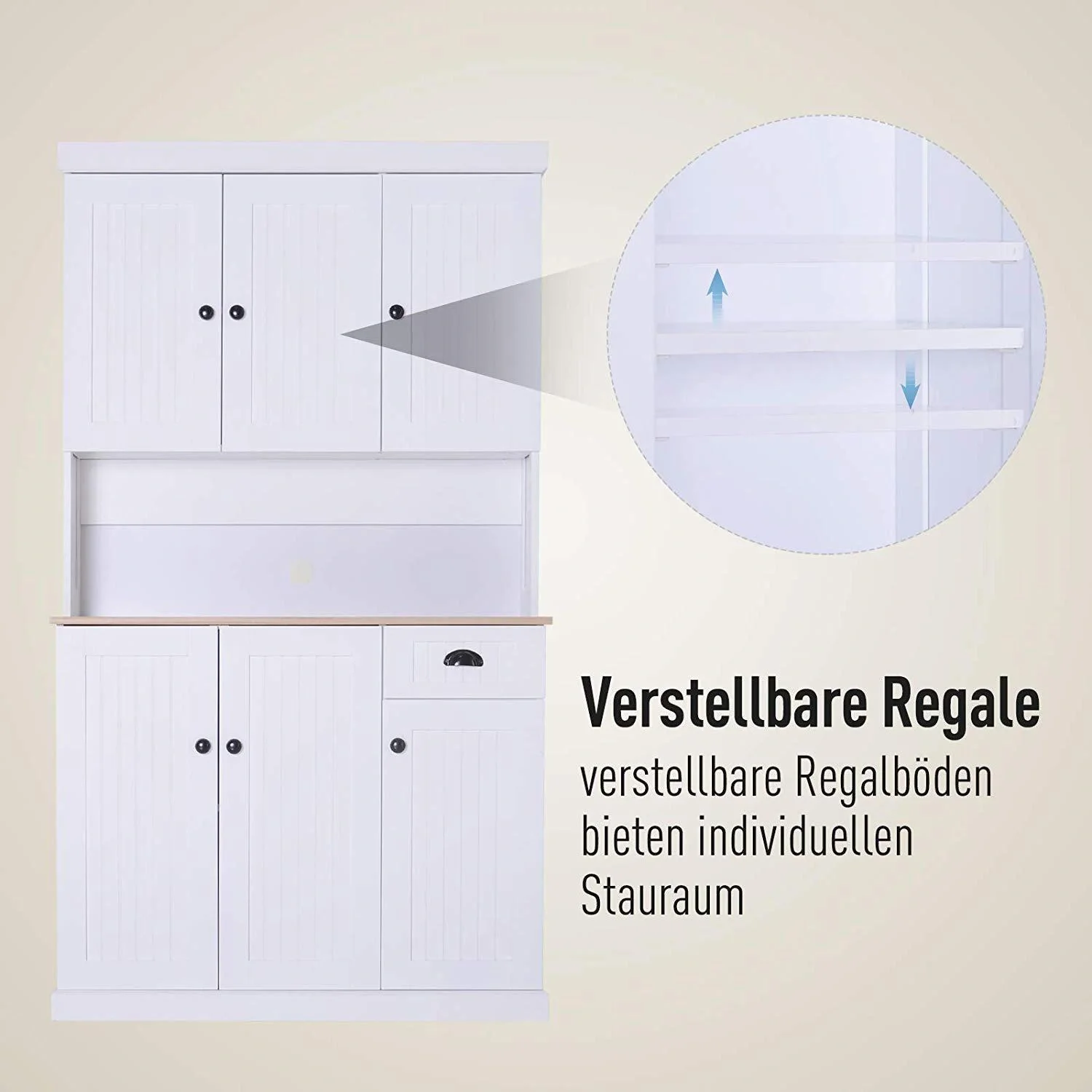 Küchenschrank mit Arbeitsplatte - 8