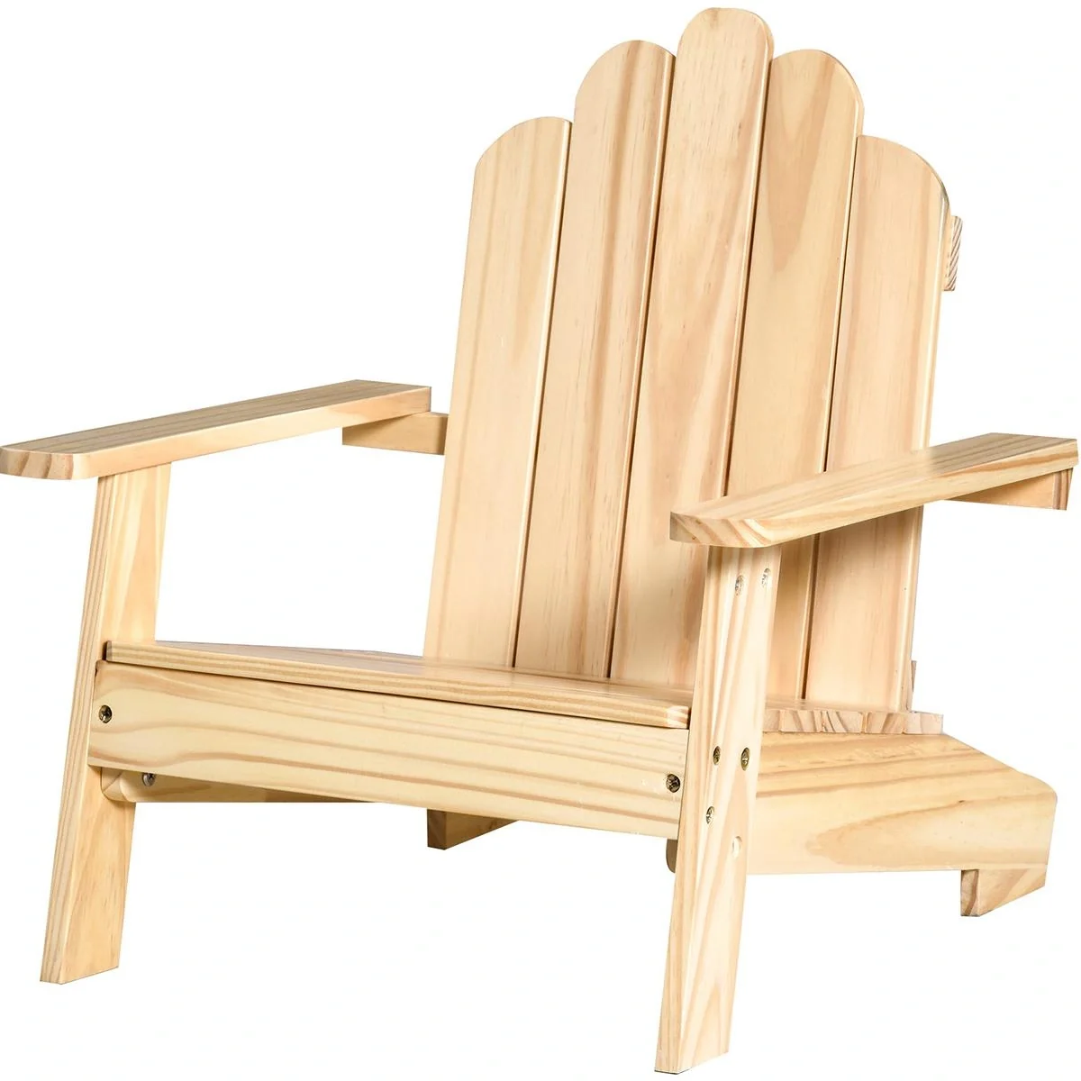 Kinder Gartenstuhl aus Holz natur - 9