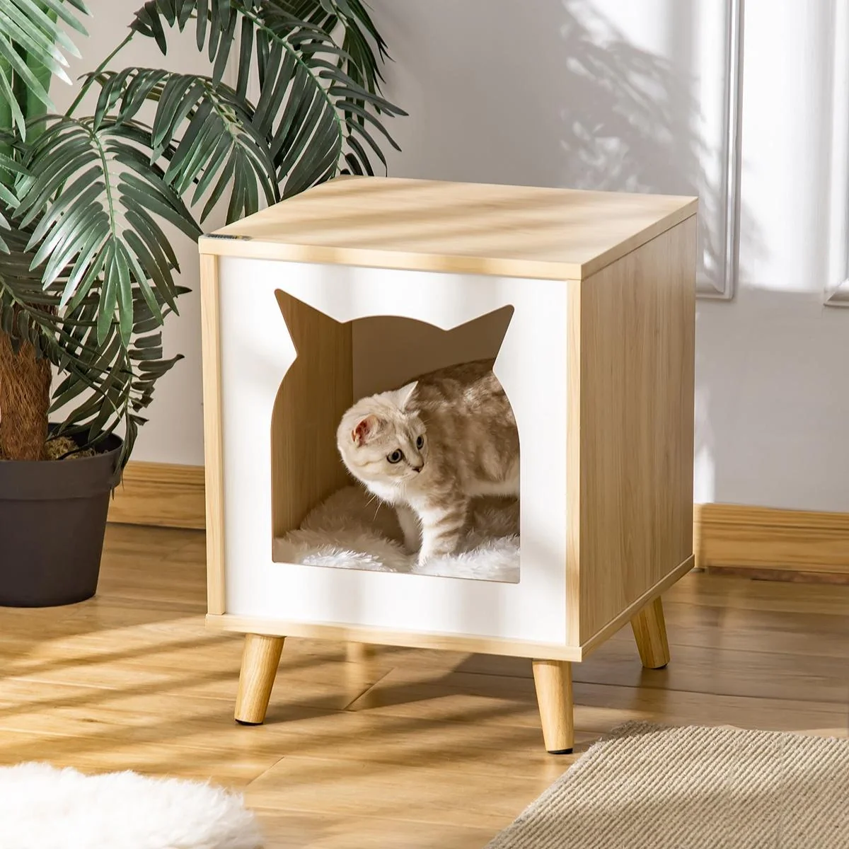 Katzenhöhle 40 cm x 40 cm x 50 cm - 4