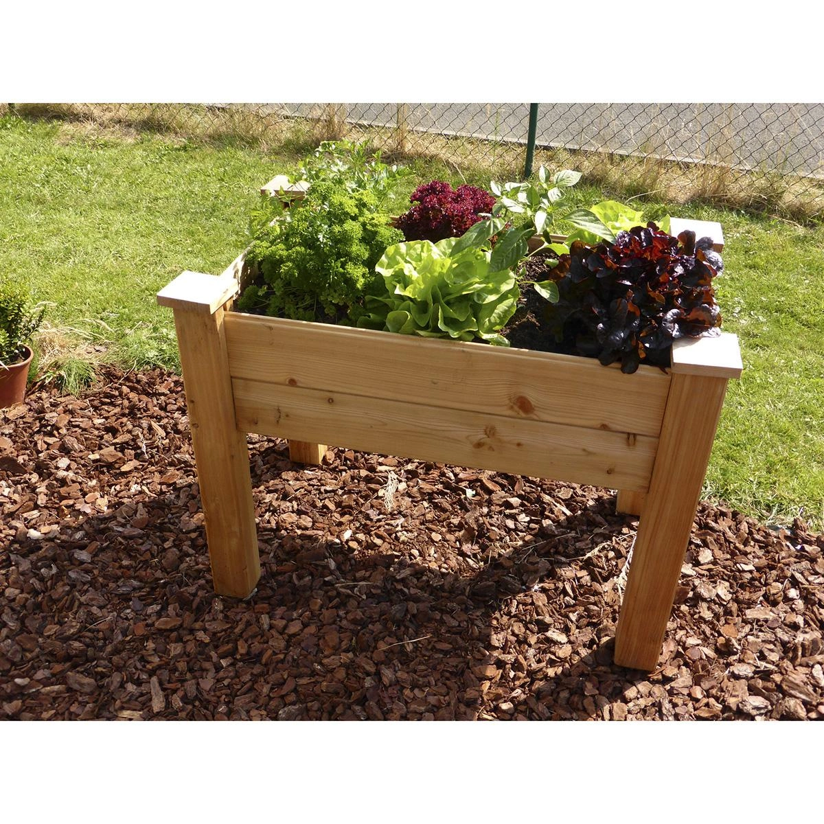 Hochbeet 1000 x 600 x 750 mm Lärchenholz - 1