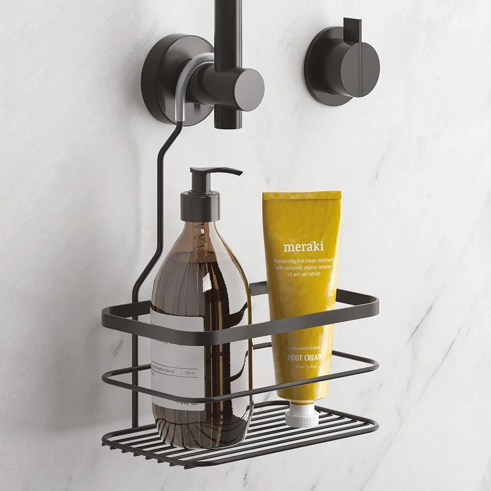 Duschenboy klein "Origin Lava", Schwarz, matt, 20 x 12 x 29 cm - 3