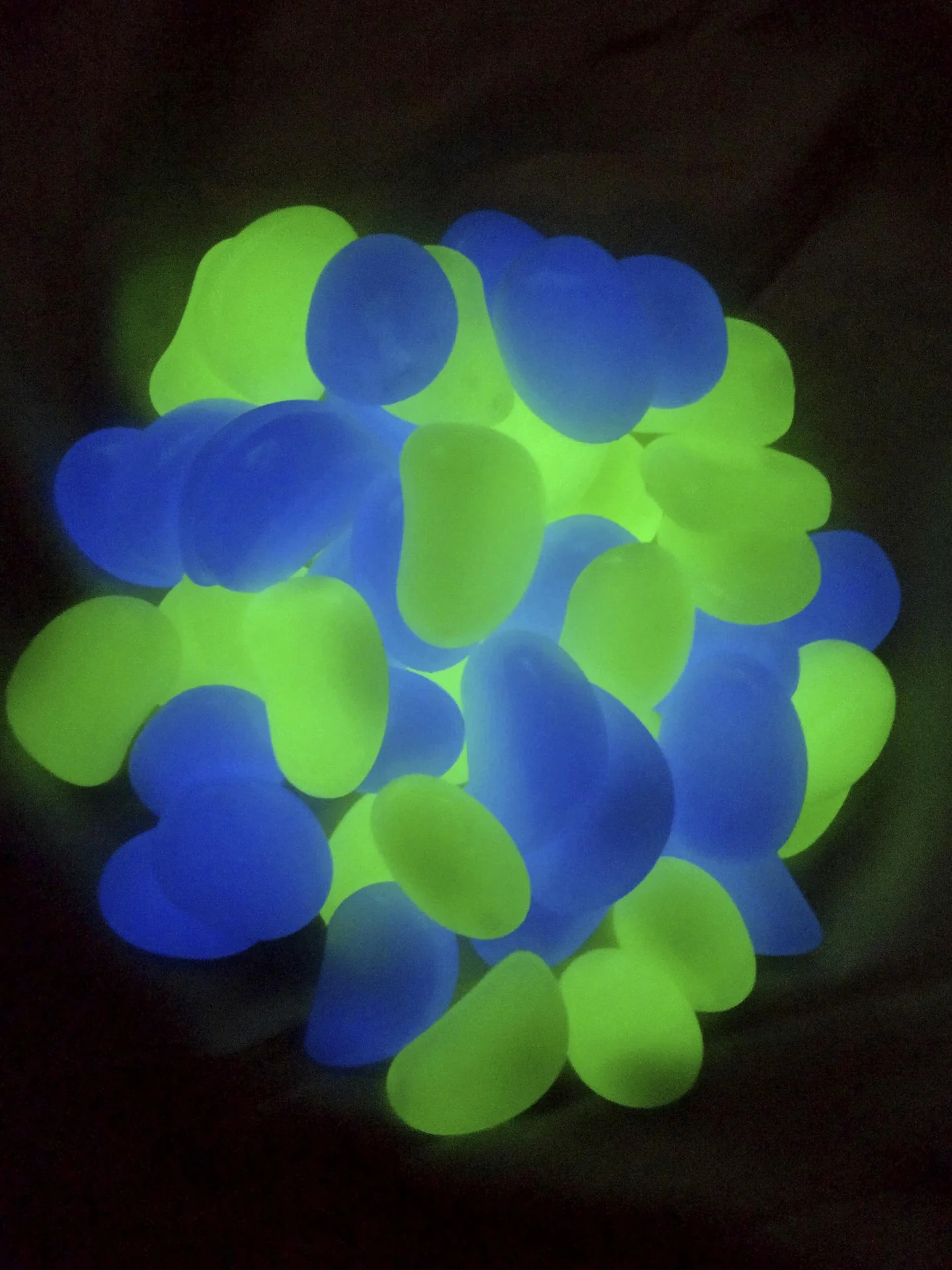 Leuchtkieselsteine, XXL-Größe, 50 Stück - 2