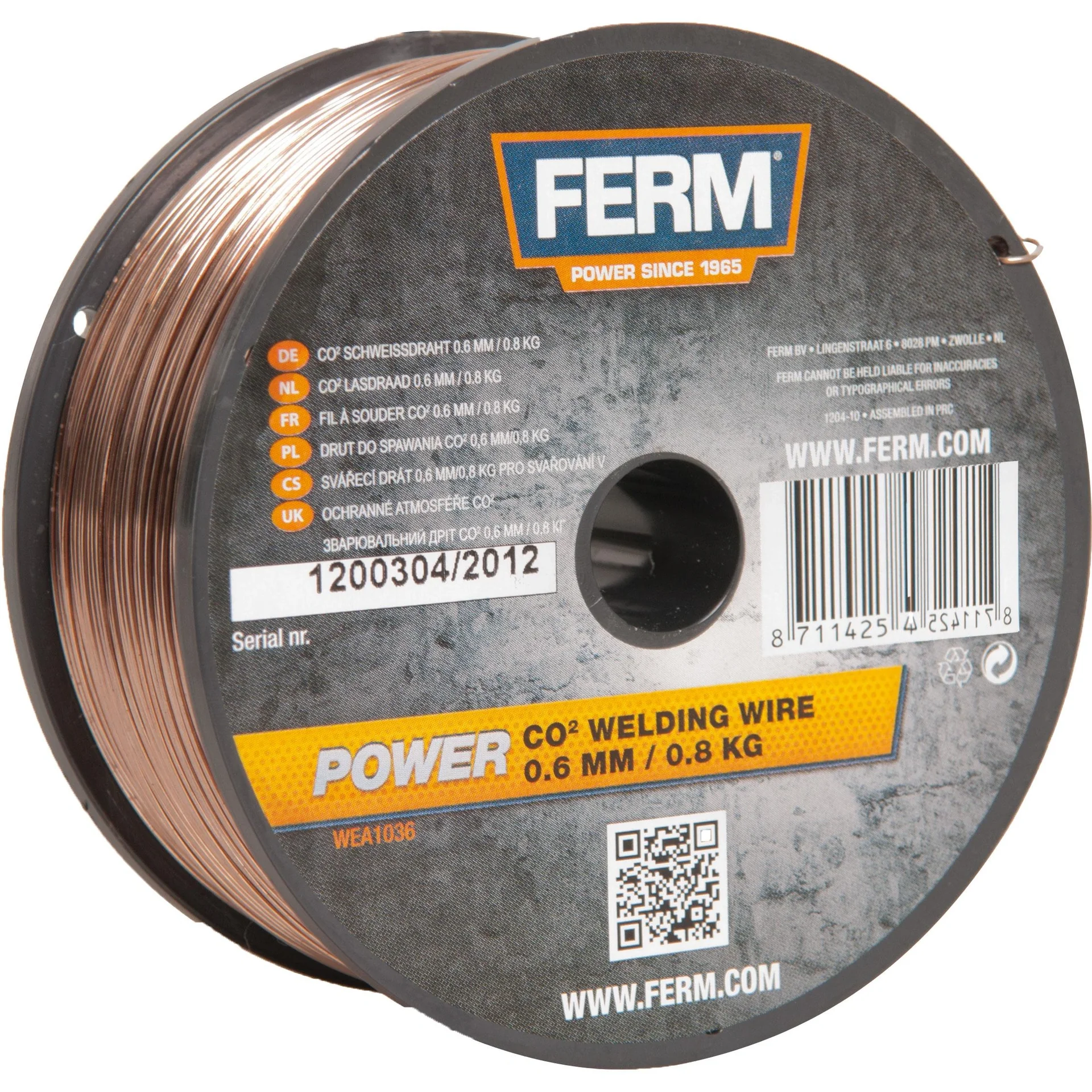 WEA1037 Schweissdraht CO2 0,8mm, 0,8 kg - 1