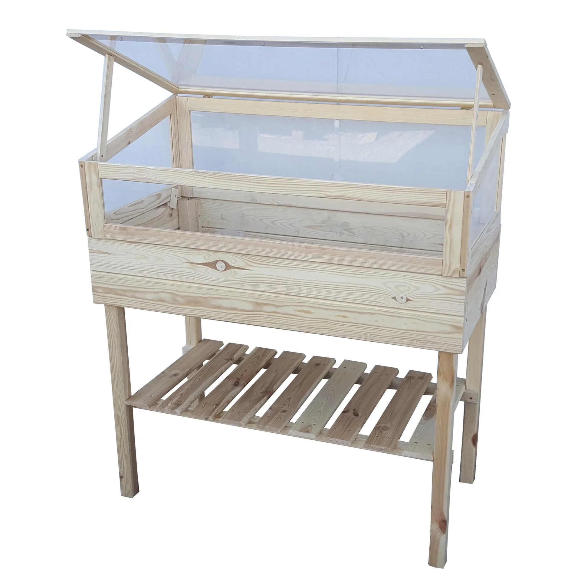 Kräuterbeet mit Aufsatz natur - 2