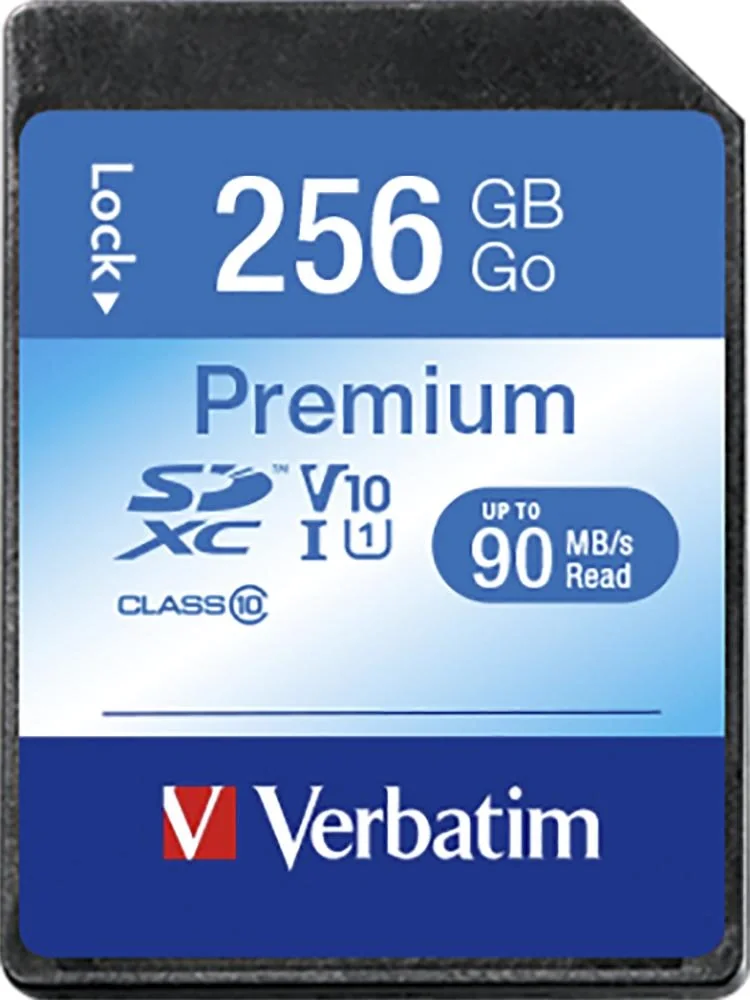 256GB SDXC Premium Speicherkarte - 3