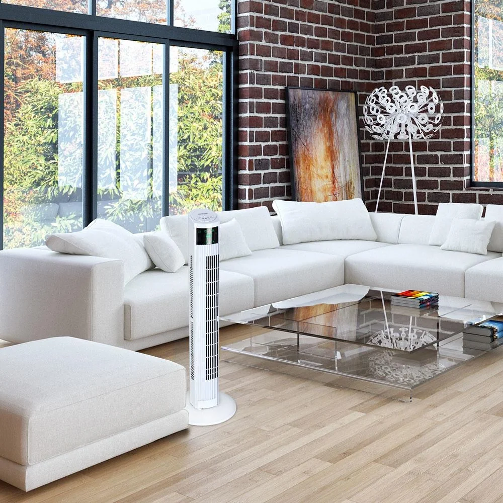 Turmventilator weiß 96cm INKLUSIVE - 2