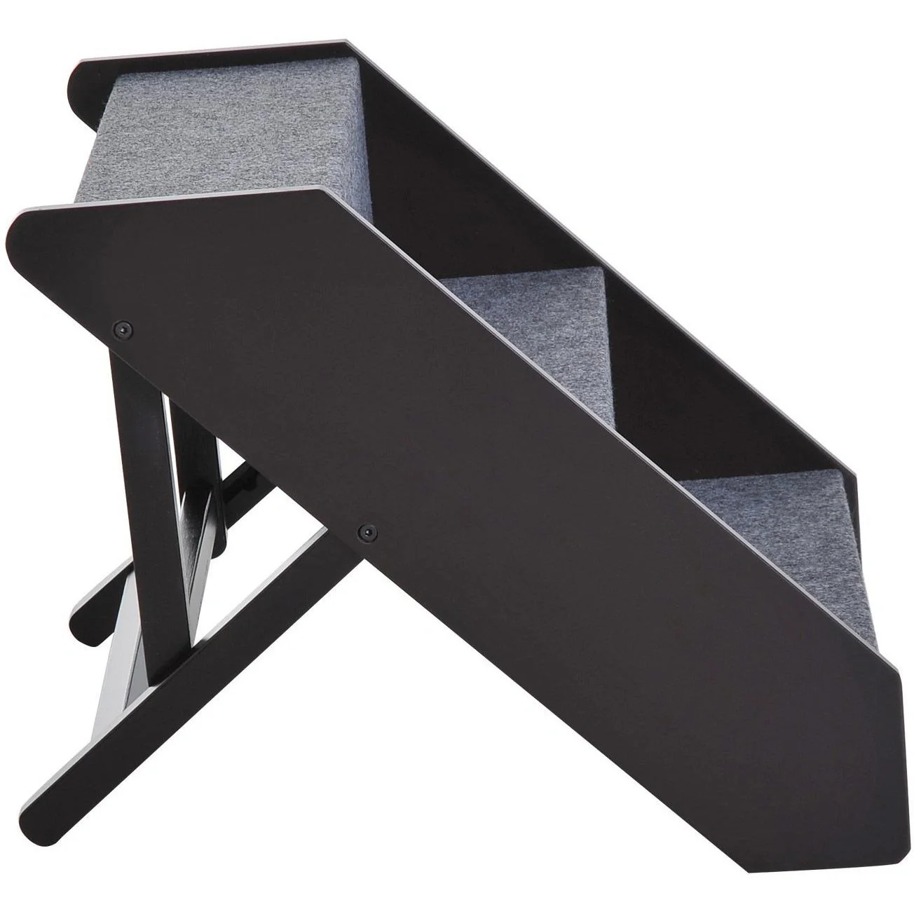 Katzentreppe Hundetreppe 3 Stufen klappbar H41-53cm - 6