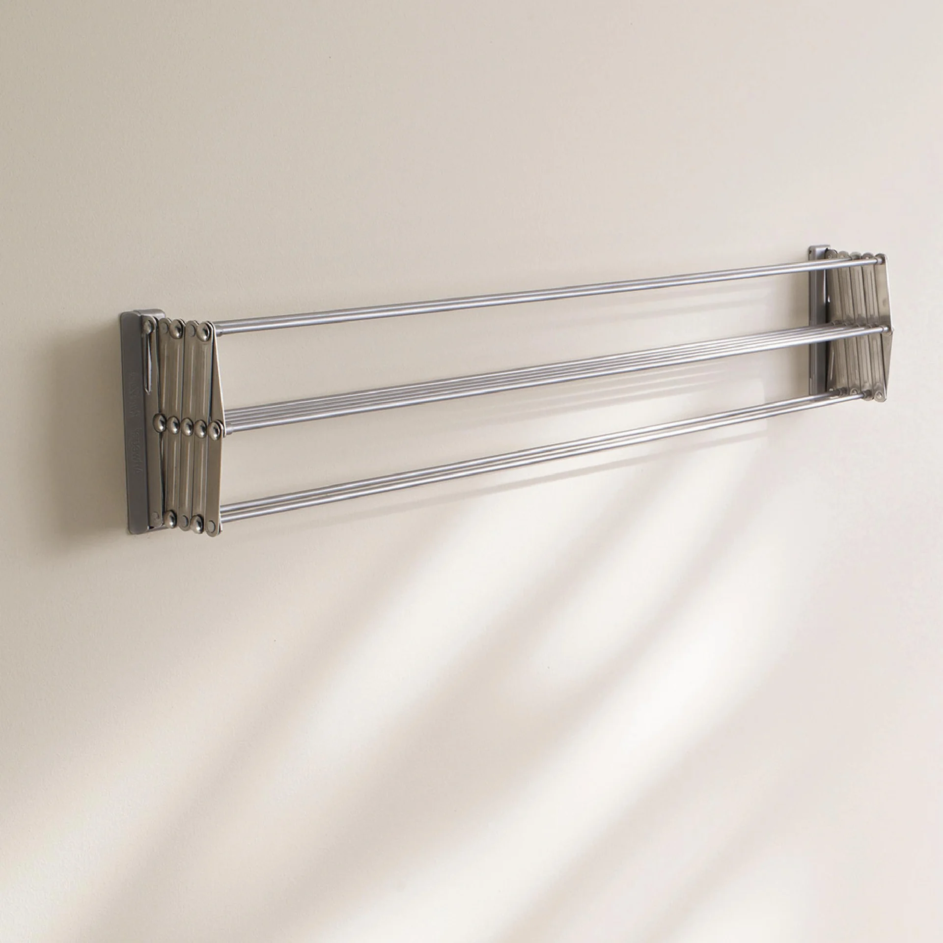 Wandtrockner "Ruck Zuck 60", 3,8 m Trockenlänge, 20 kg Tragkraft, Silber - 3