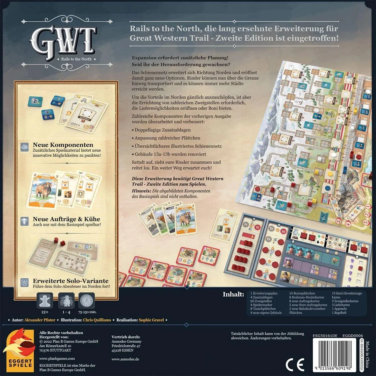 Great Western Trail - Rails to the North ( Erweiterung zur 2. Edition vom Grundspiel ) - 7