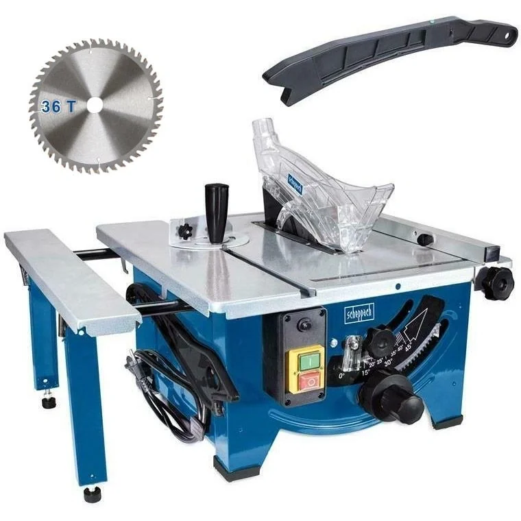 Tischsäge 8" HS80 - Ø210mm | 230V | 1200W mit zusätzlichem Sägeblatt 36T - 1