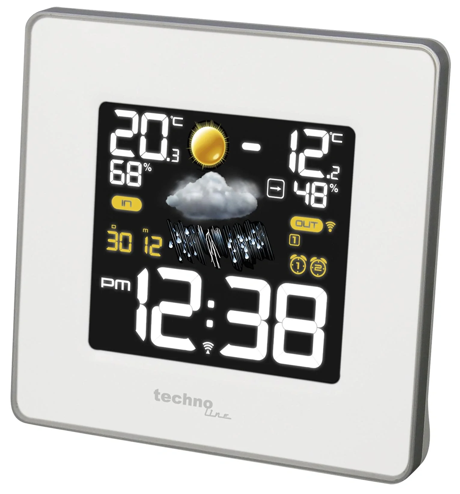 Wetterstation WS 6440 mit LED - Anzeige - 1