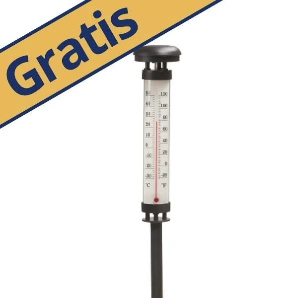 Solar-Garten-Thermometer - 5