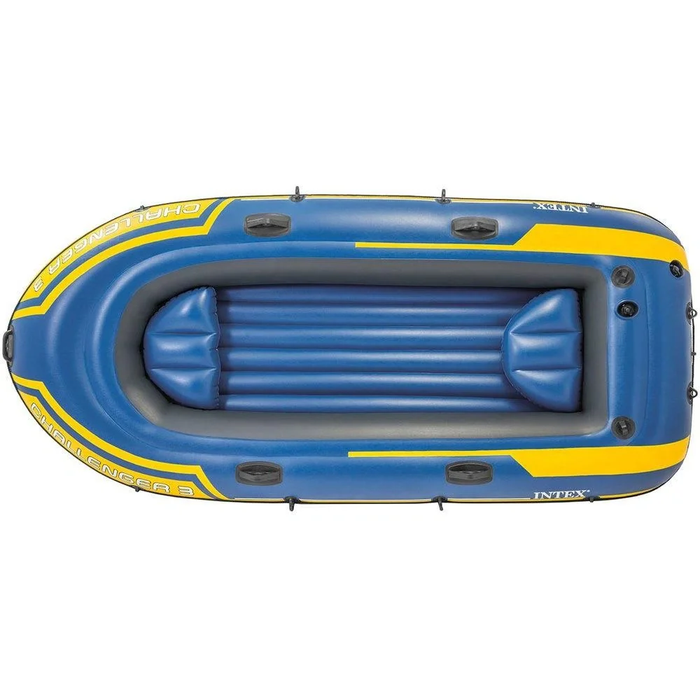 Schlauchboot Challenger 3 - 3-Personen - Inklusive Paddeln und Handpumpe - 8