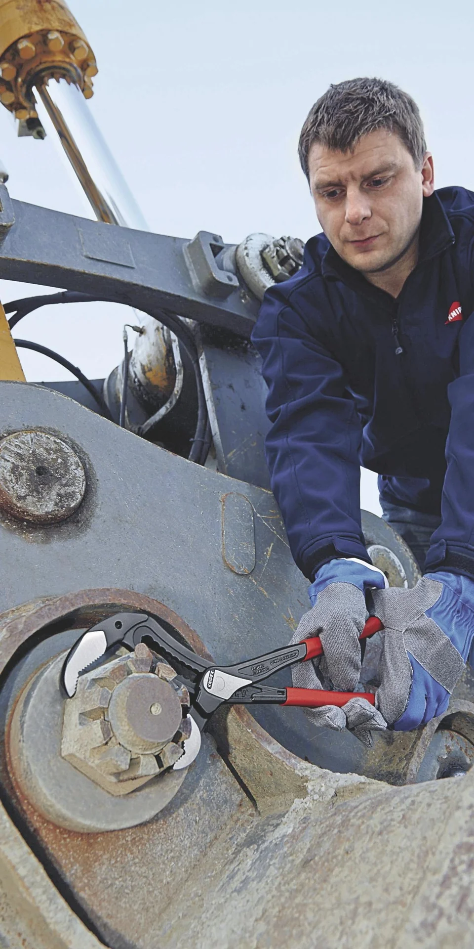 Rohr- und Wasserpumpenzange Alligator 400 mm - 4