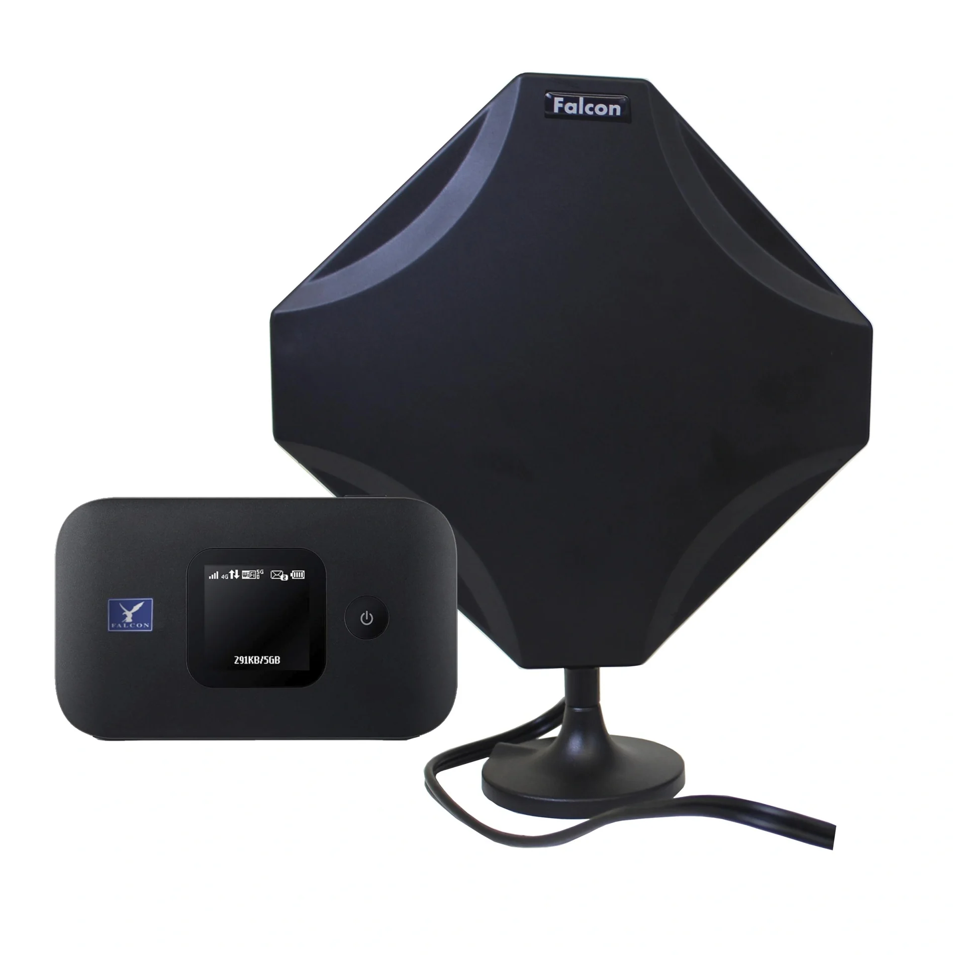 LTE Dach- und tragbare Antenne mit WLAN Router, 2in1   - 5