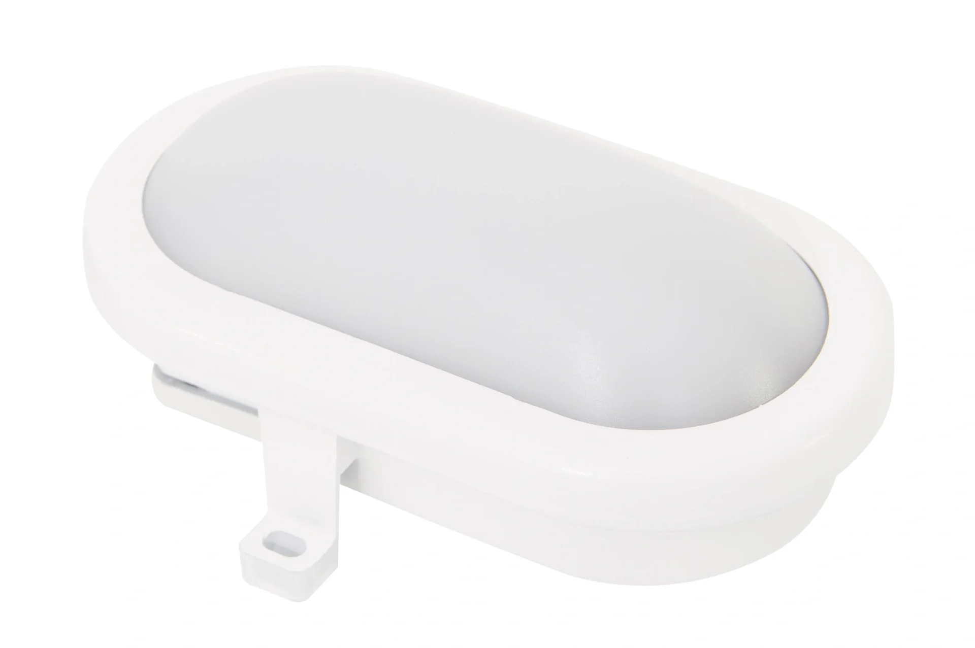 LED Ovalarmatur - Farbe: weiß - 2