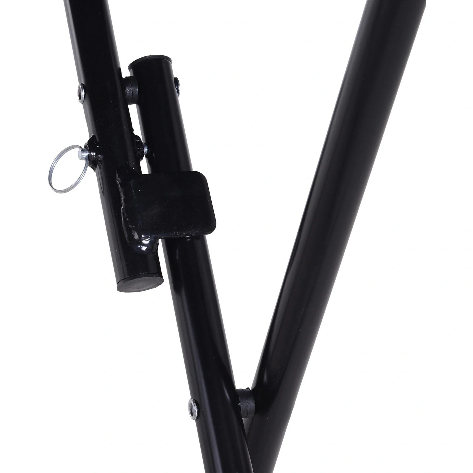 Falttisch Klapptisch Gartentisch klappbar Picknicktisch Campingtisch Kunststoff + Metall Dunkelbraun 60 x 60 x 74 cm - 7