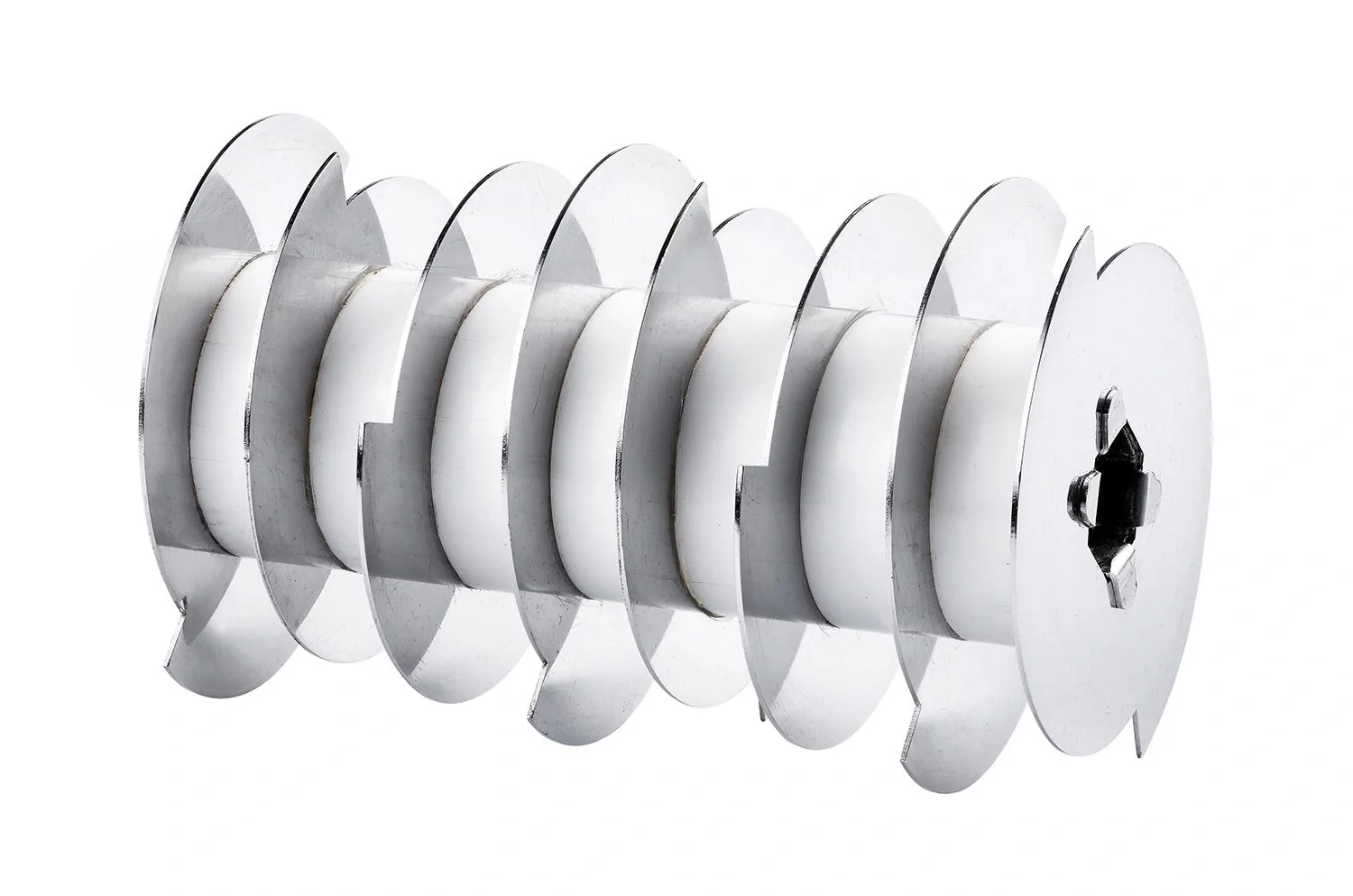 Vertikutierer-Walze „Multibrush“, Edelstahl - 1