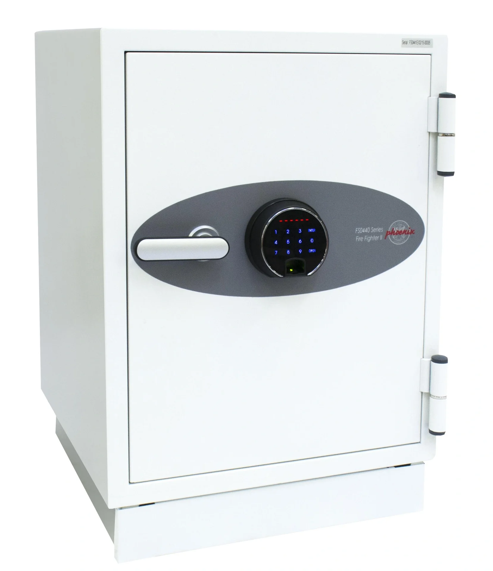 Dokumenten-Feuerschutztresor Fire Fighter II, Außenmaße 720 x 500 x 500 mm, mit Fingerabdruckschloss - 12