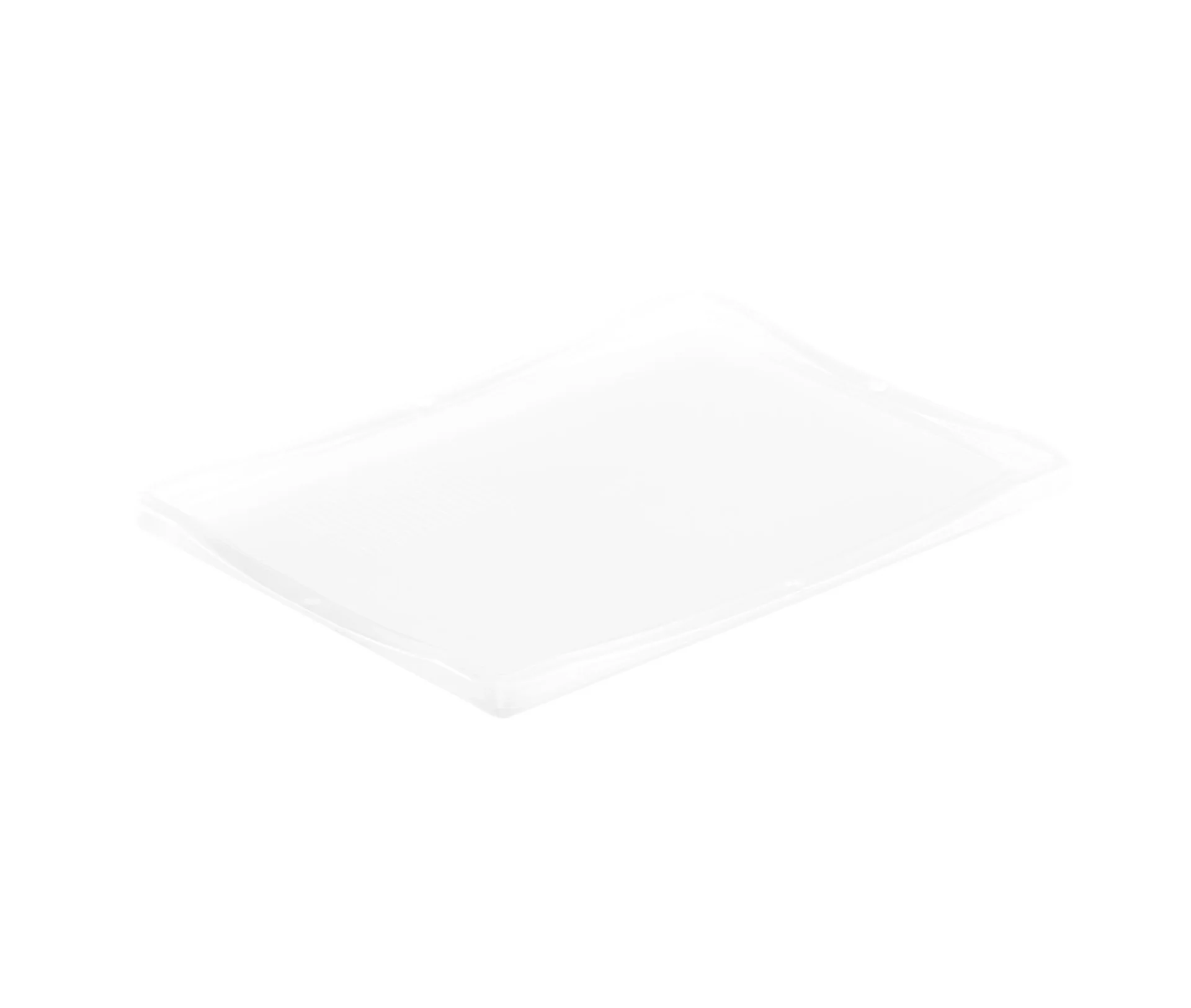 Euro-Norm Auflagedeckel, 300 x 400 mm, transparent - 1