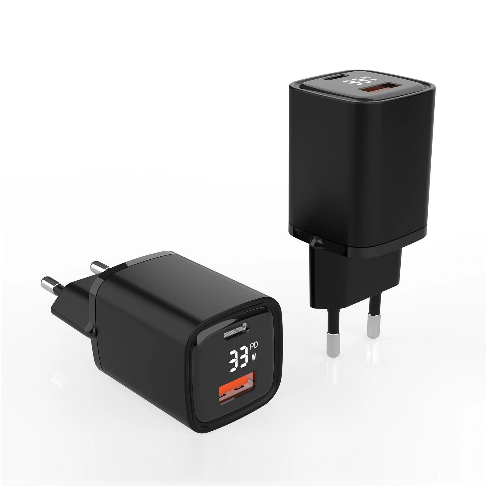 Dual USB Ladegerät mit USB-C / A Port mit Schnellladefunktion, 33 Watt PowerDevice - 8