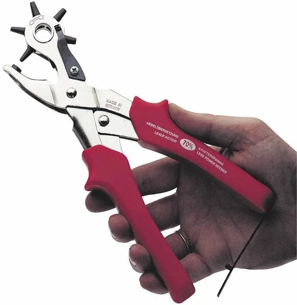 Revolver Lochzange mit Hebelübersetzung - 1