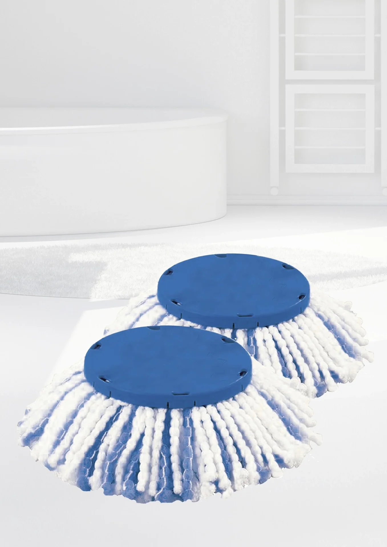 Ersatzmop zu Spin Mop 950432, 2 Stück - 2