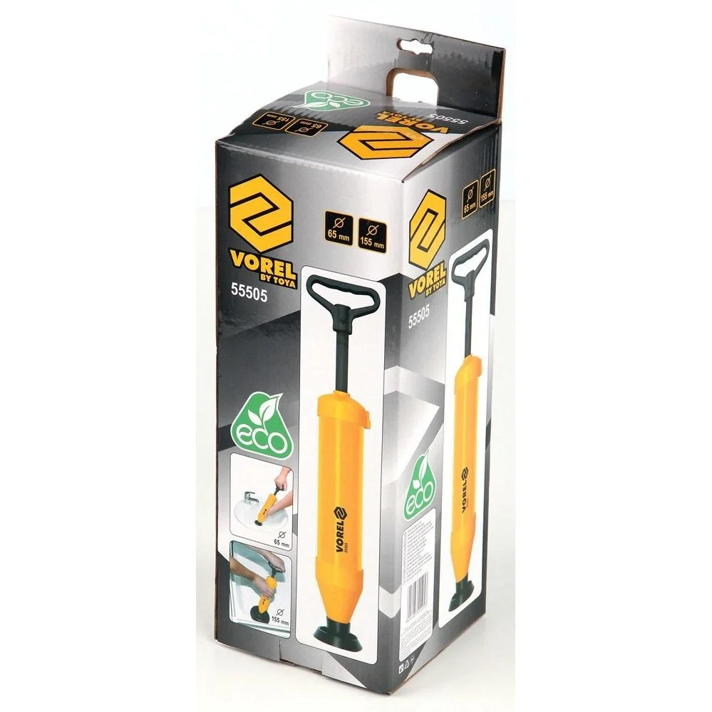 Abflussentstopfer/WC-Entstopfer - 6,5 und 15,5 cm Spitze - 2