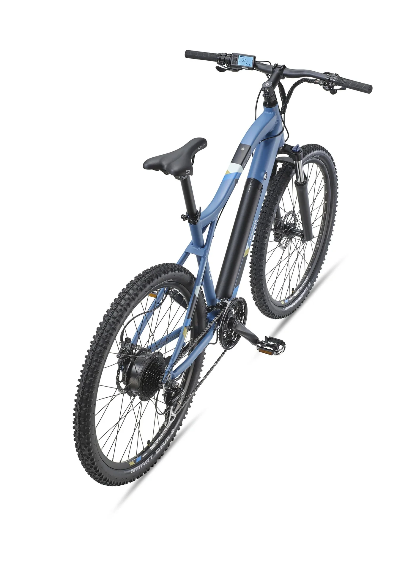 Unisex Alu MTB E-Bike, 29 Zoll, 24-Gang Kettenschaltung, blau, Aufsteiger M922 Hardtail - 9